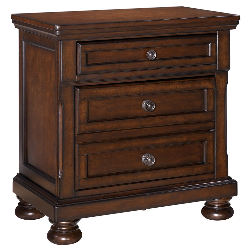 Porter Queen Panel Bed, Dresser, Mirror, Chest and 2 Nightstands Millennium® By Ashley Uncategorized