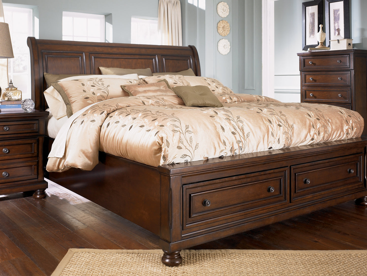 Porter California King Sleigh Bed