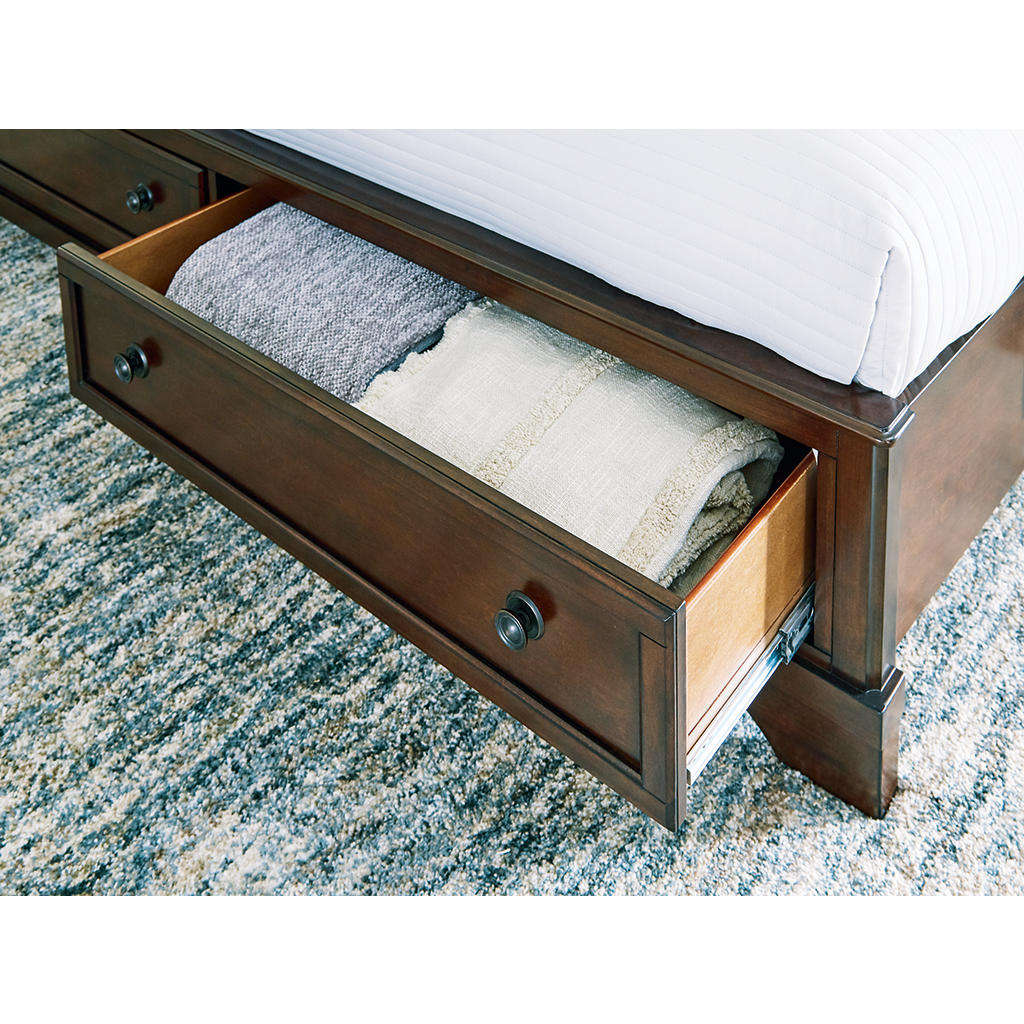Trellington Queen Sleigh Storage Bed Signature Design by Ashley® Bedroom