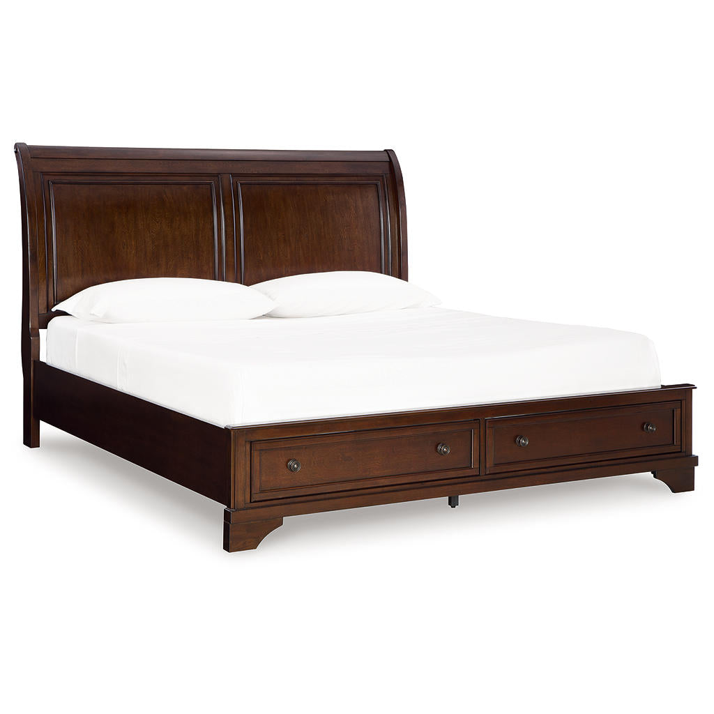 Trellington King Sleigh Storage Bed Signature Design by Ashley® Bedroom