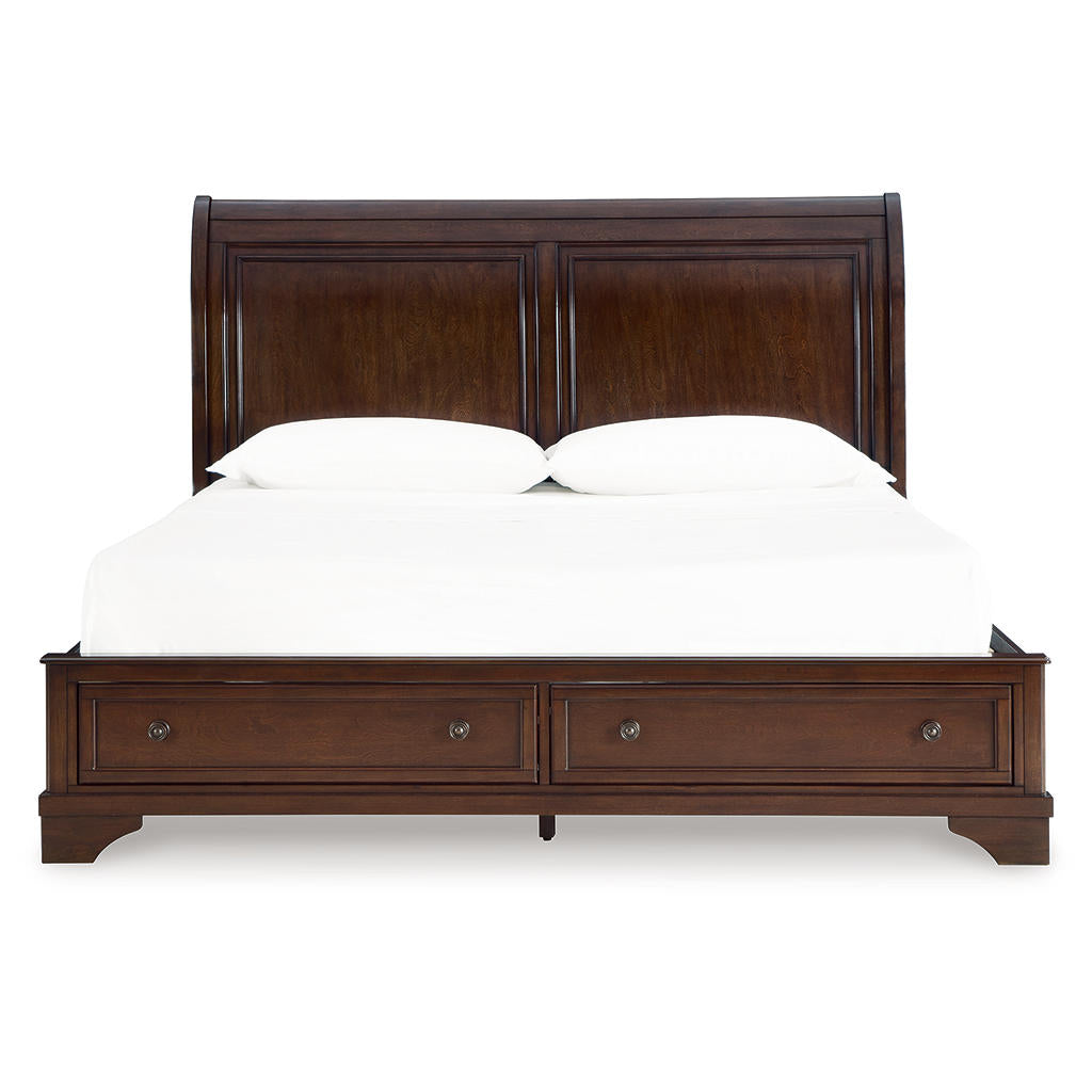 Trellington King Sleigh Storage Bed Signature Design by Ashley® Bedroom