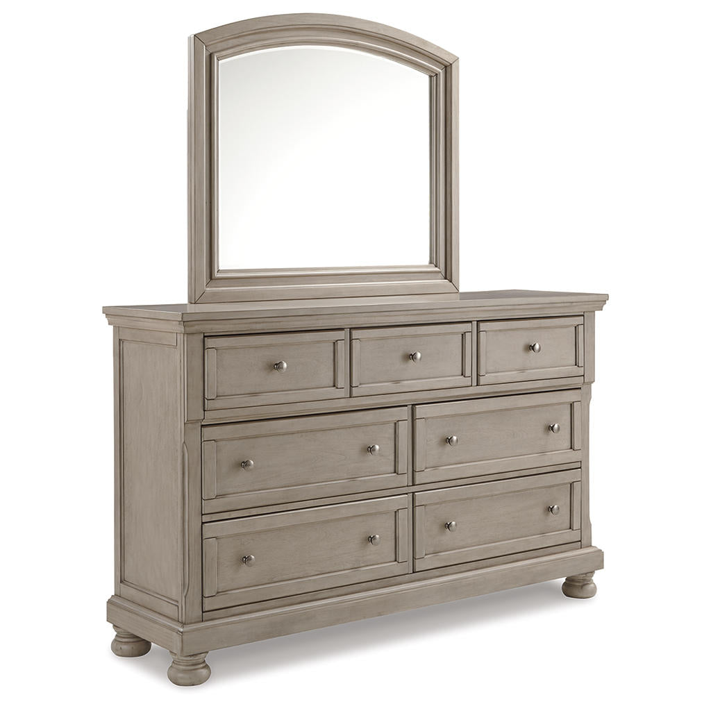 Lettner Queen Panel Bed, Dresser and Mirror Signature Design by Ashley® Uncategorized