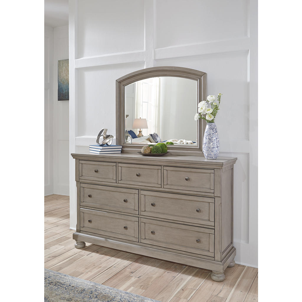 Lettner Queen Panel Bed, Dresser and Mirror Signature Design by Ashley® Uncategorized