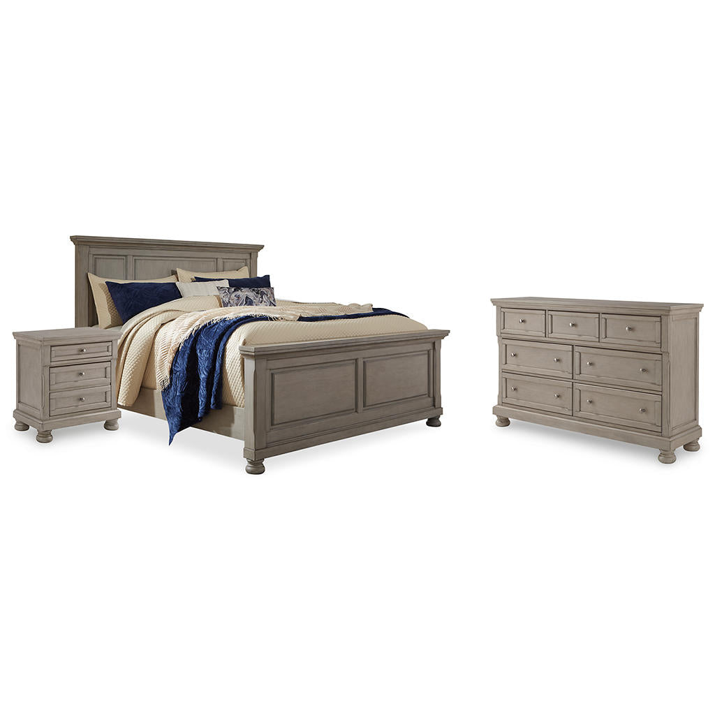 Lettner Queen Panel Bed, Dresser, and Nightstand Signature Design by Ashley® Uncategorized