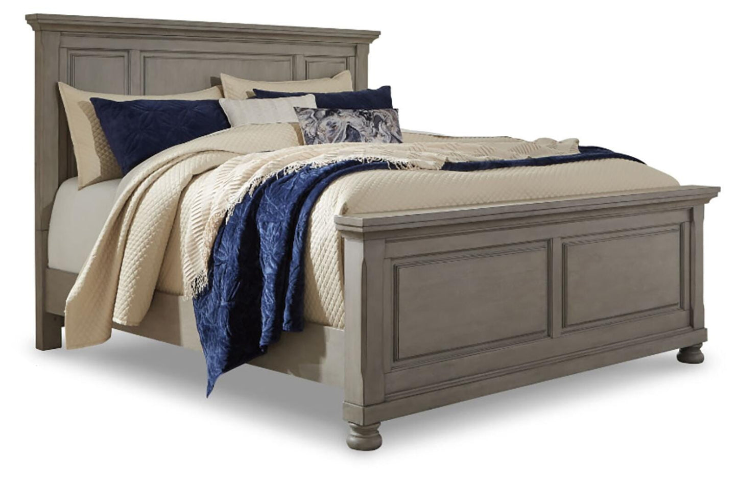 Lettner Queen Panel Bed, Dresser and 2 Nightstands