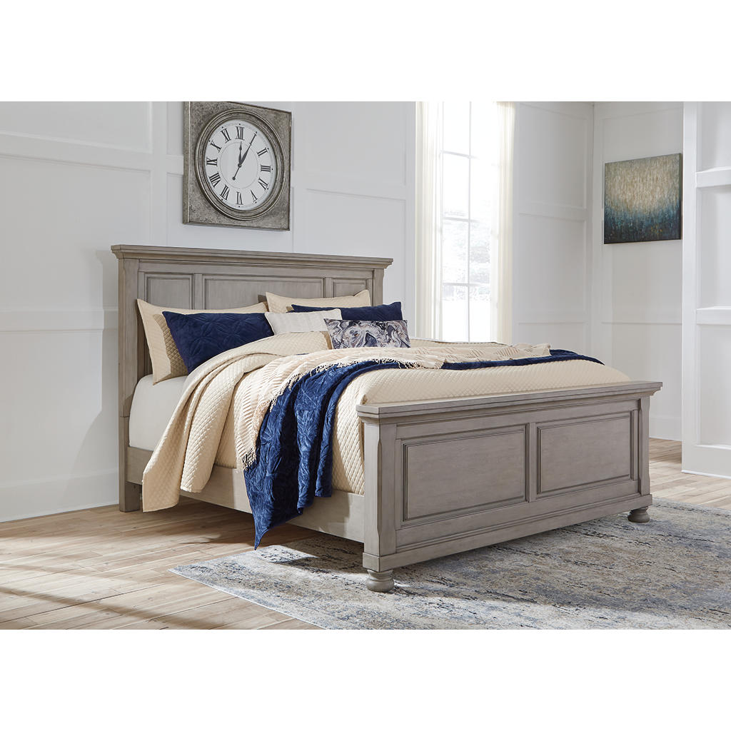 Lettner King Panel Bed with Dresser, Mirror and Nightstand Signature Design by Ashley® Uncategorized