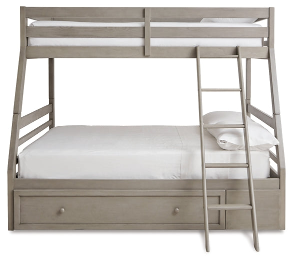 Lettner Twin over Full Bunk Bed and Dresser