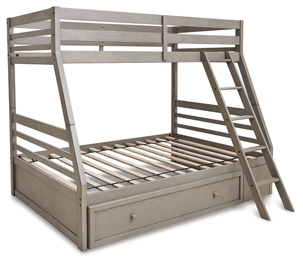 Lettner Twin over Full Bunk Bed with Twin and Full Mattresses