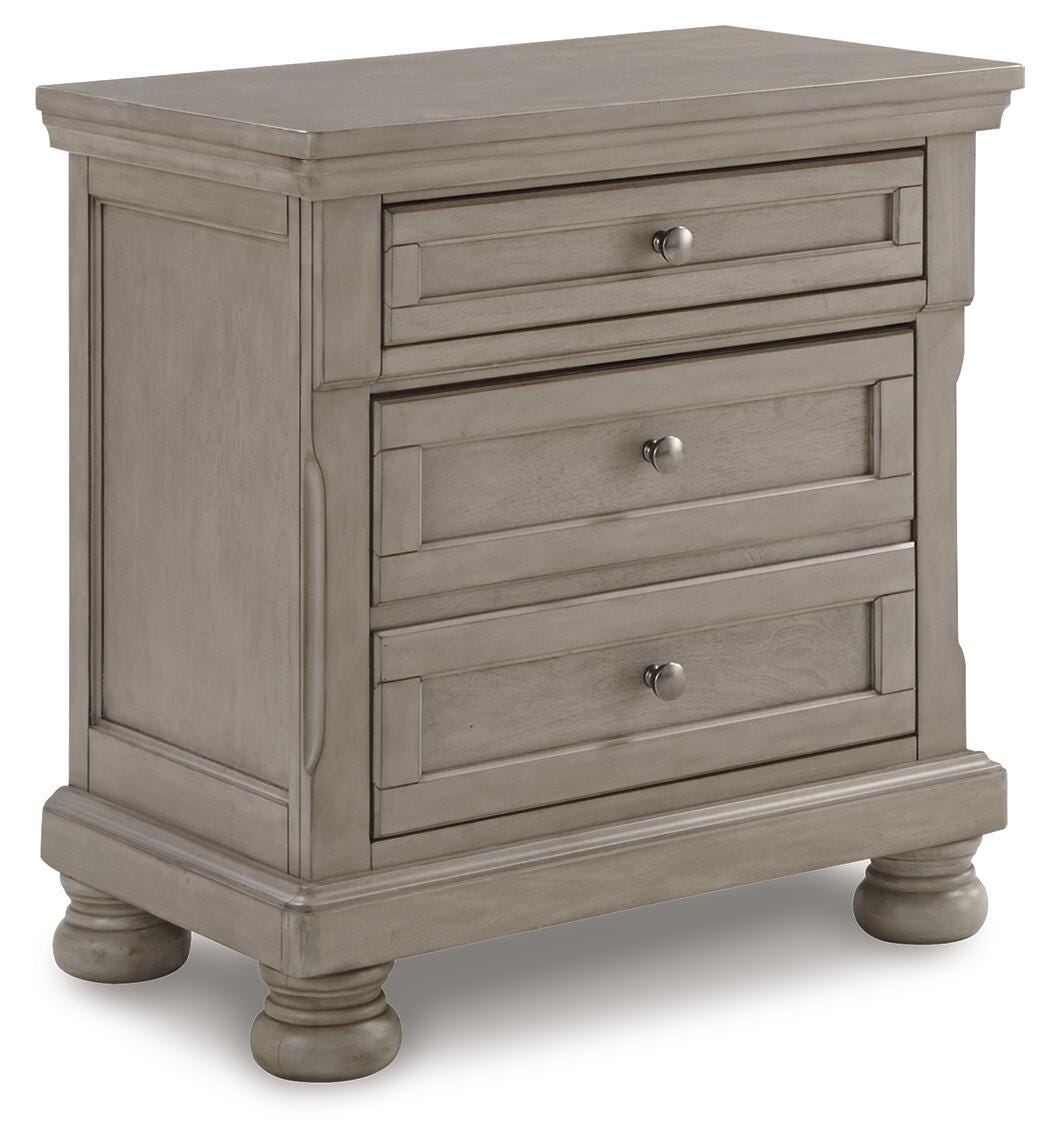 Lettner Queen Panel Bed, Dresser and 2 Nightstands