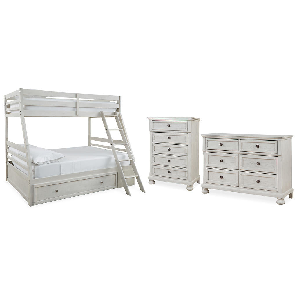 Robbinsdale Twin over Full Bunk Bed, Dresser and Chest Signature Design by Ashley® Uncategorized