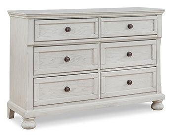 Robbinsdale Dresser — 6 Drawers, Felt-Lined Uppers Signature Design by Ashley® Bedroom