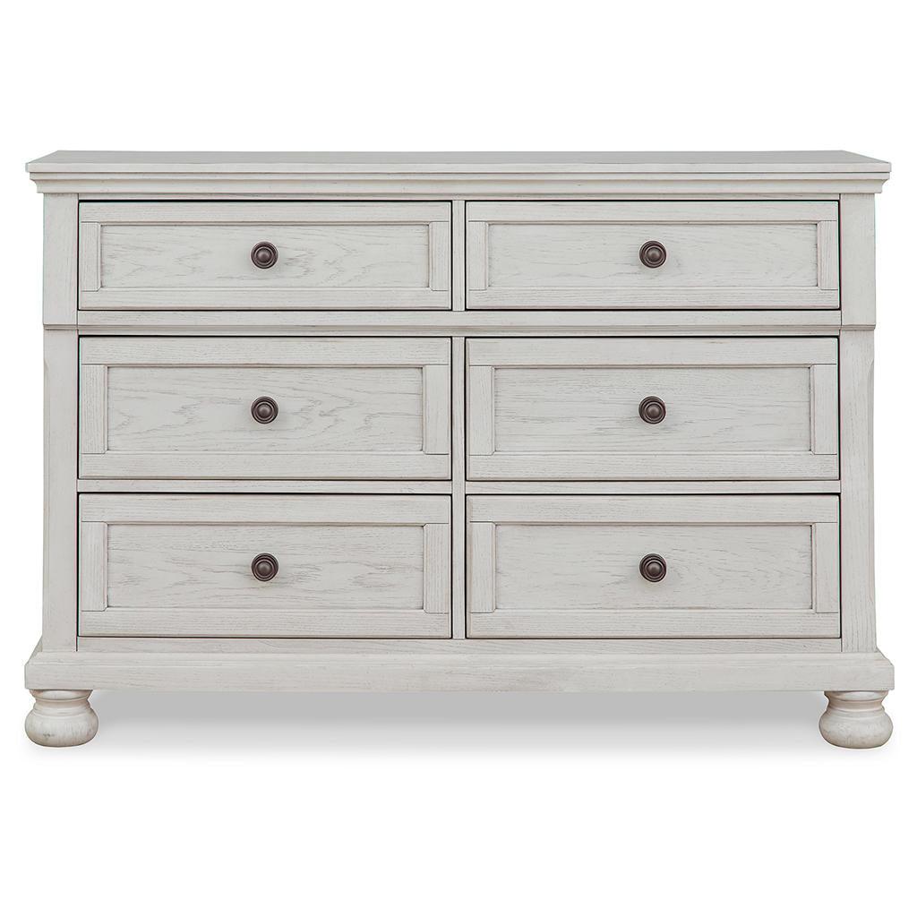 Robbinsdale Dresser — 6 Drawers, Felt-Lined Uppers Signature Design by Ashley® Bedroom