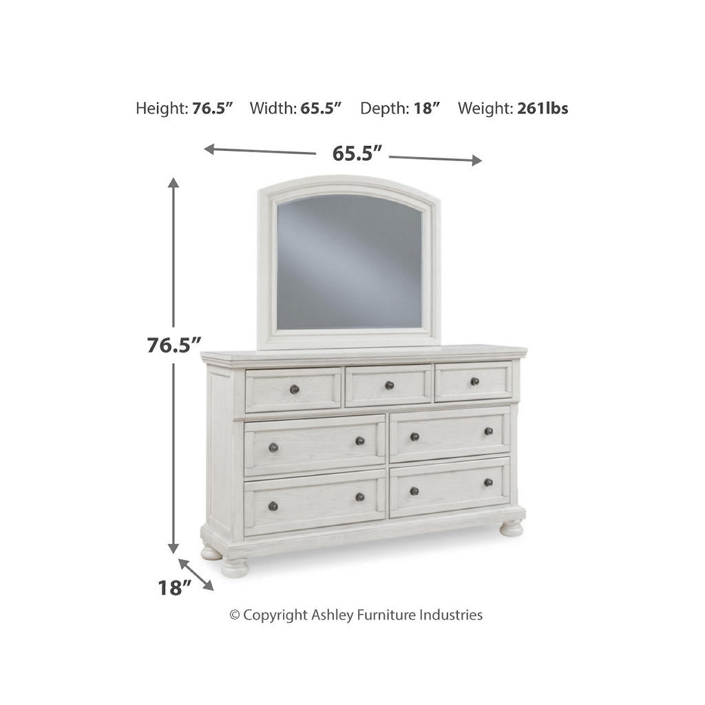 Robbinsdale King Sleigh Storage Bed, Dresser and Mirror Signature Design by Ashley® Uncategorized