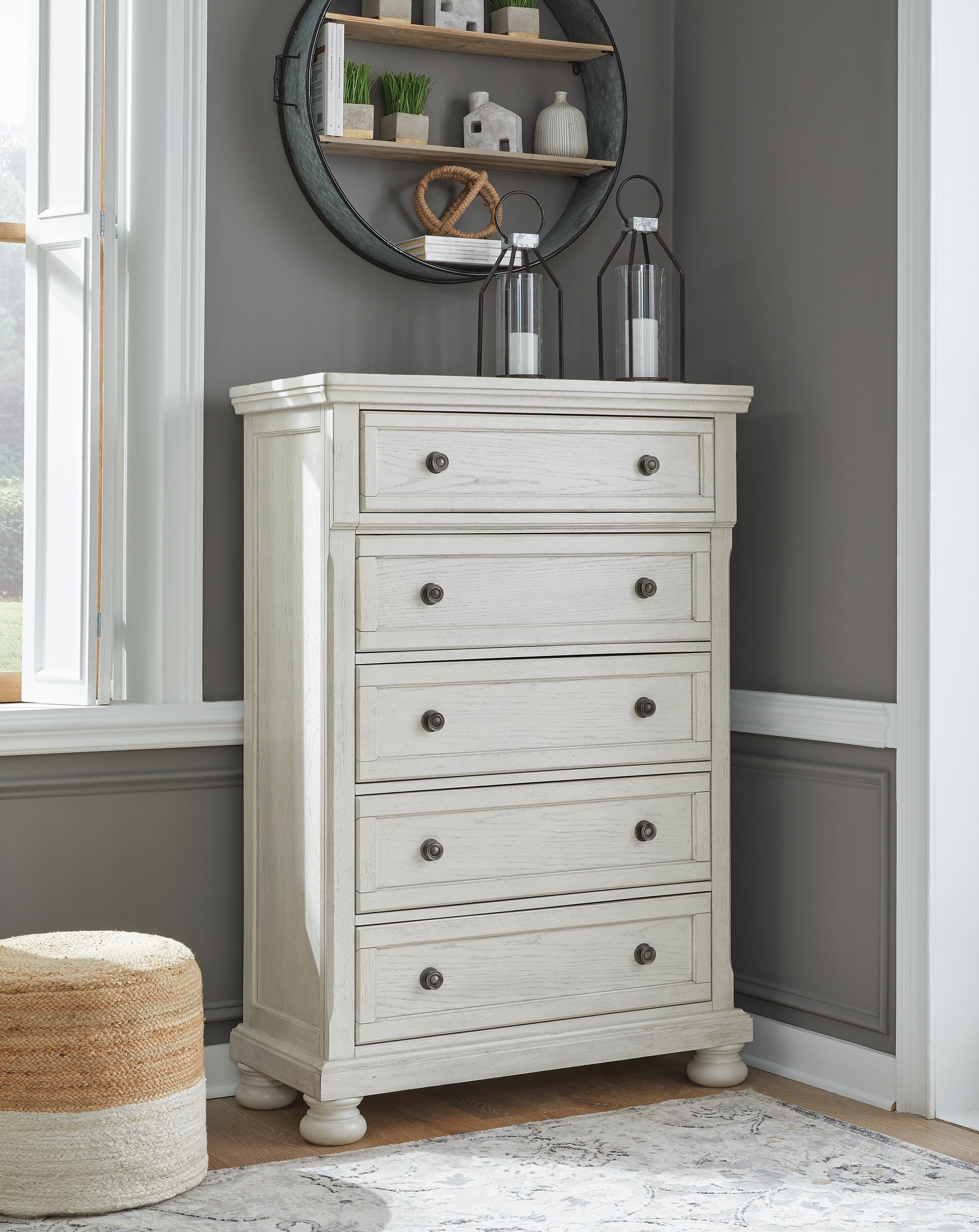 Robbinsdale King Storage Bed 6-Piece Set — Chest, 2 Nightstands Signature Design by Ashley® Bedroom