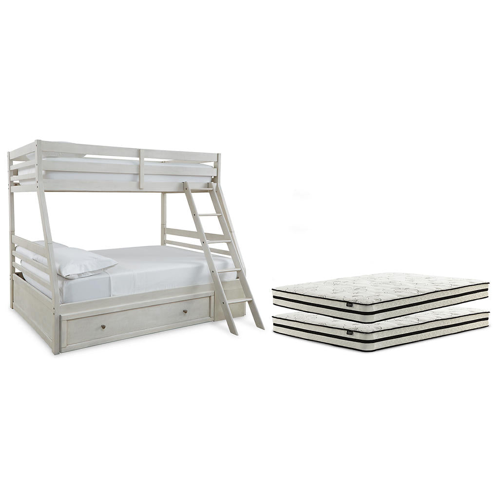 Robbinsdale Twin over Full with Storage and Mattresses Signature Design by Ashley® Uncategorized