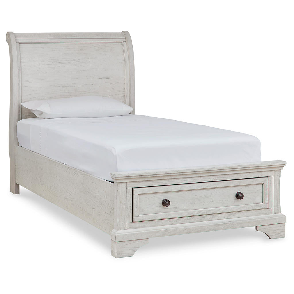 Robbinsdale Twin Sleigh Storage Bed Signature Design by Ashley® Beds