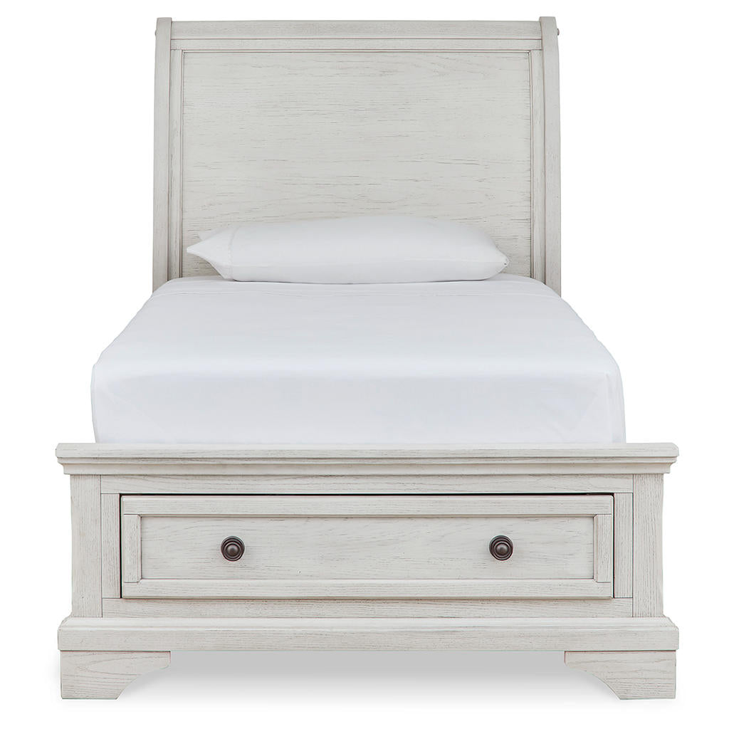 Robbinsdale Twin Sleigh Storage Bed, Dresser and Nightstand Signature Design by Ashley® Uncategorized
