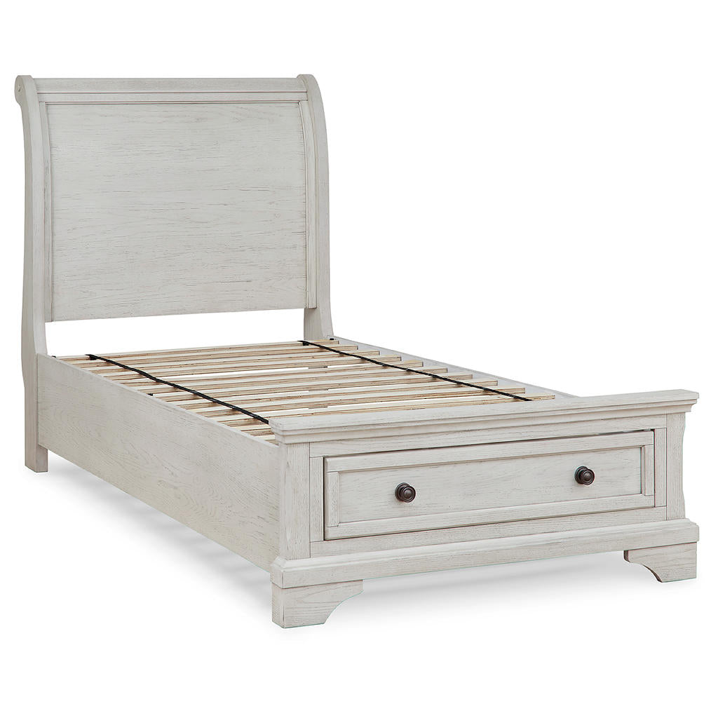 Robbinsdale Twin Storage Bed, Dresser, Mirror and Nightstand Signature Design by Ashley® Uncategorized