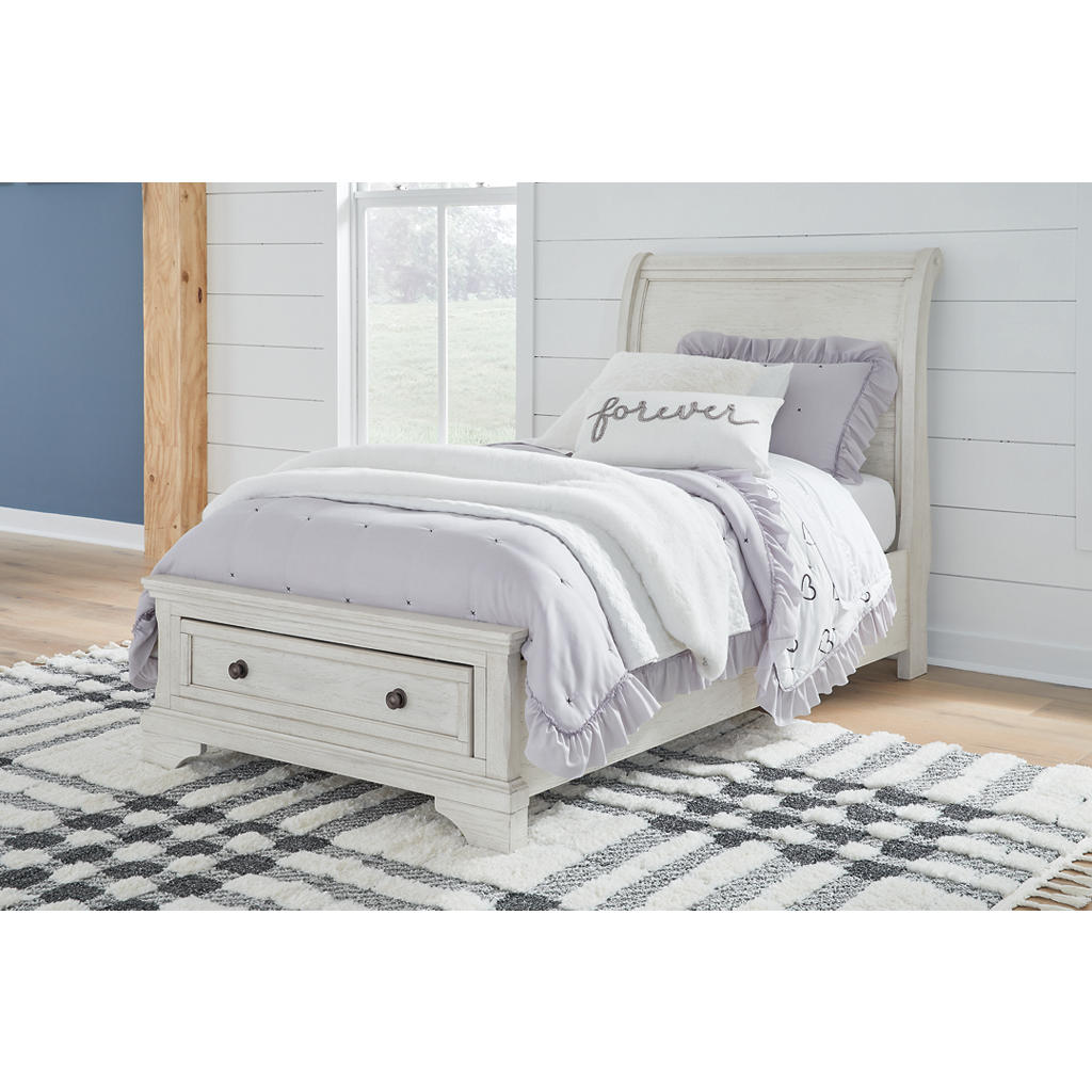 Robbinsdale Twin Sleigh Storage Bed, Dresser and Nightstand Signature Design by Ashley® Uncategorized