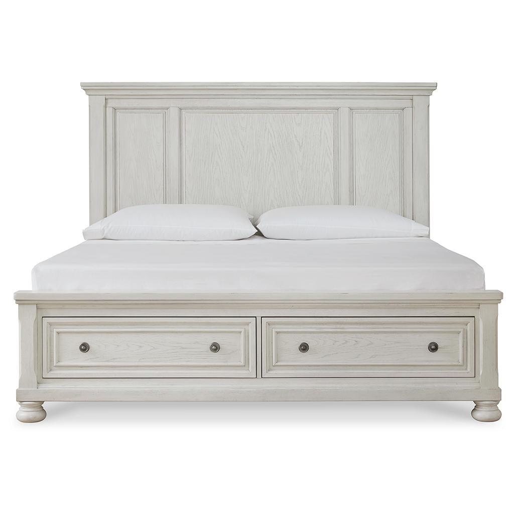 Robbinsdale King Storage Bed and 2 Nightstands Signature Design by Ashley® Uncategorized