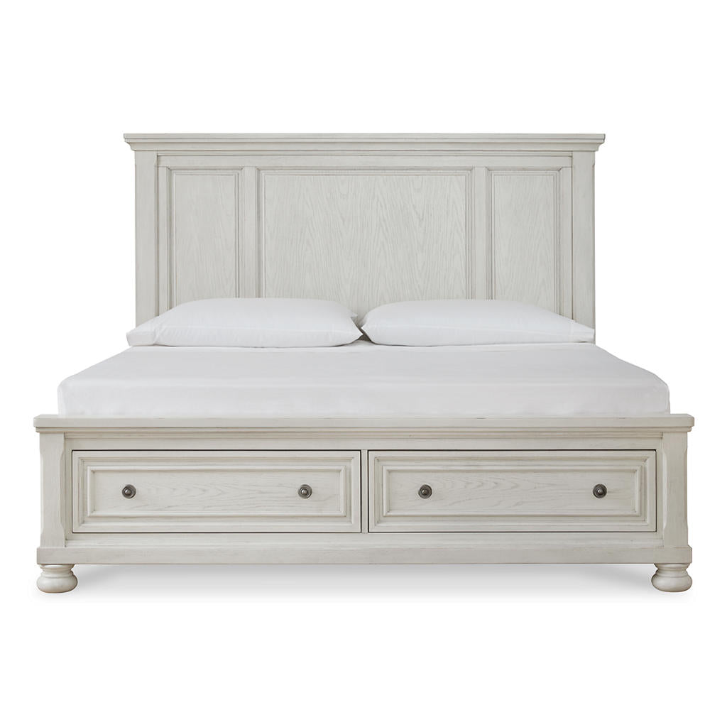 Robbinsdale Queen Storage Bed, Dresser, Mirror and Nightstand Signature Design by Ashley® Uncategorized
