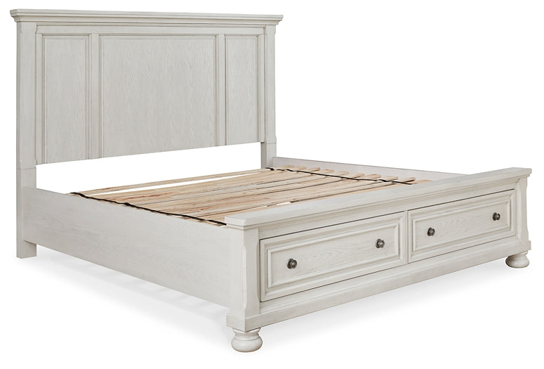 Robbinsdale King Panel Storage Bed