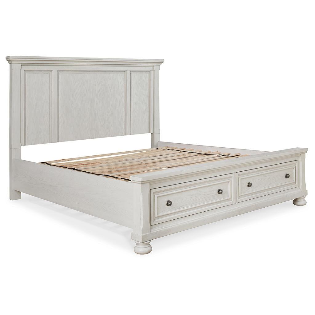 Robbinsdale King Storage Bed and 2 Nightstands Signature Design by Ashley® Uncategorized