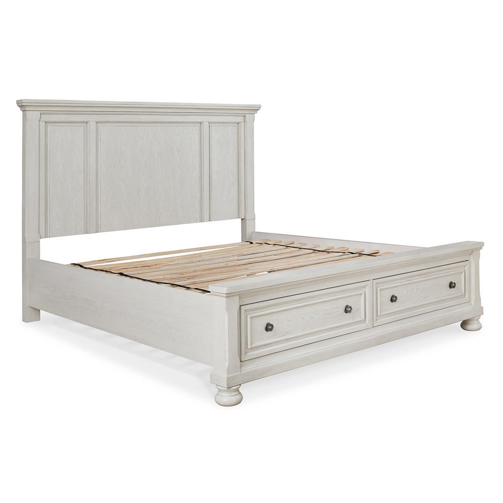 Robbinsdale Queen Storage Bed, Dresser, Mirror and Nightstand Signature Design by Ashley® Uncategorized