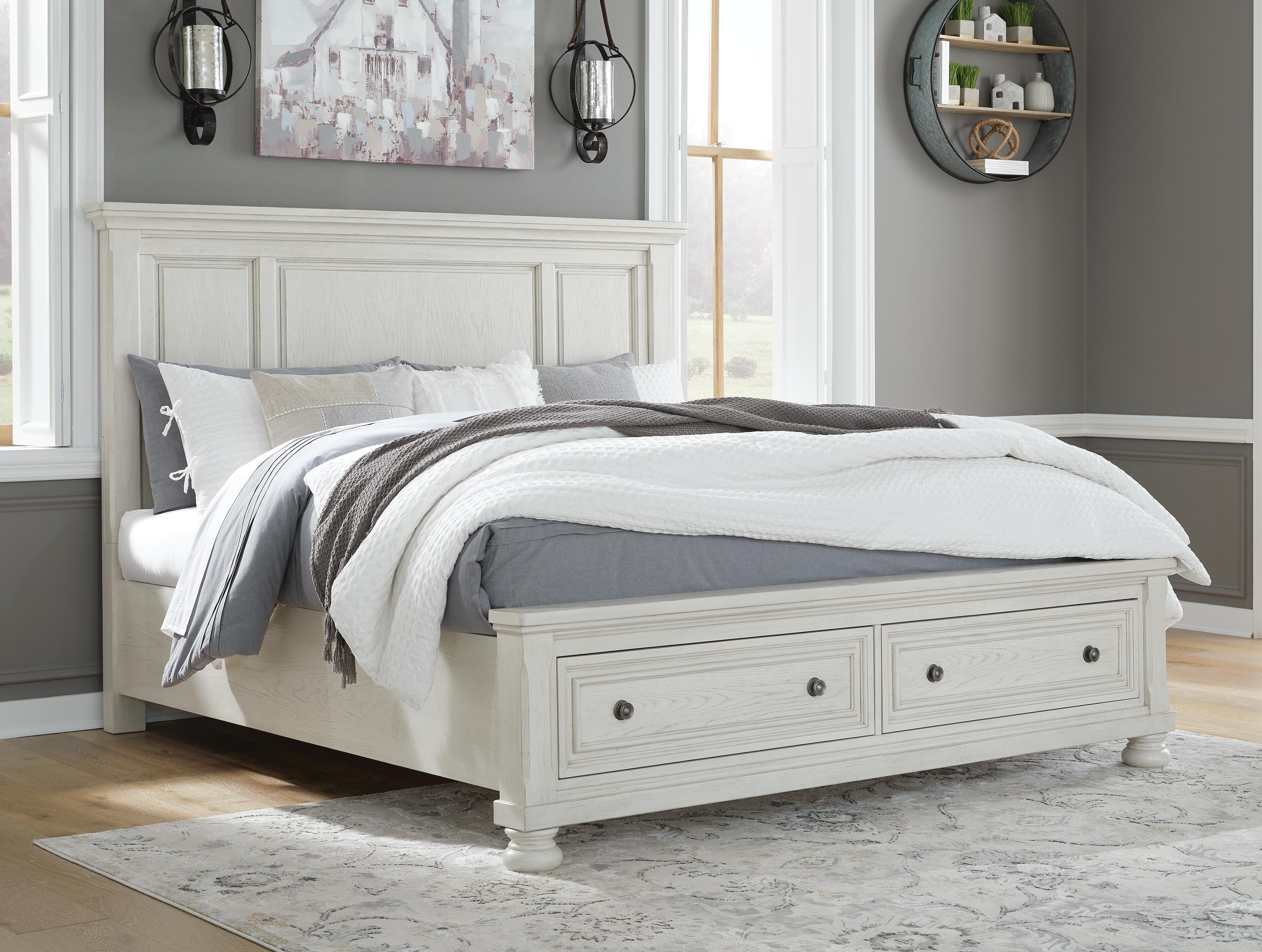 Robbinsdale King Storage Bed 6-Piece Set — Chest, 2 Nightstands Signature Design by Ashley® Bedroom