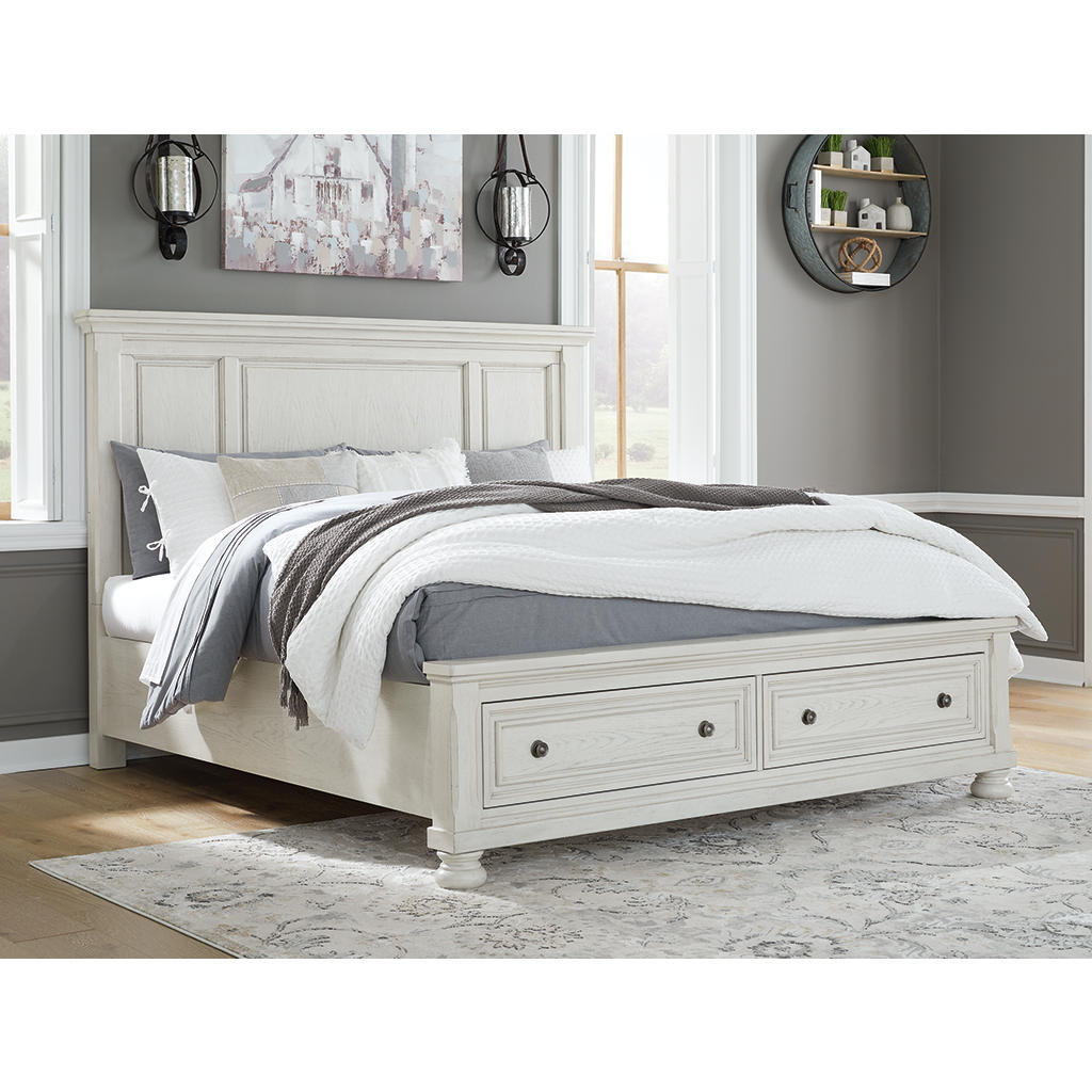 Robbinsdale Queen Panel Storage Bed Signature Design by Ashley® Bedroom