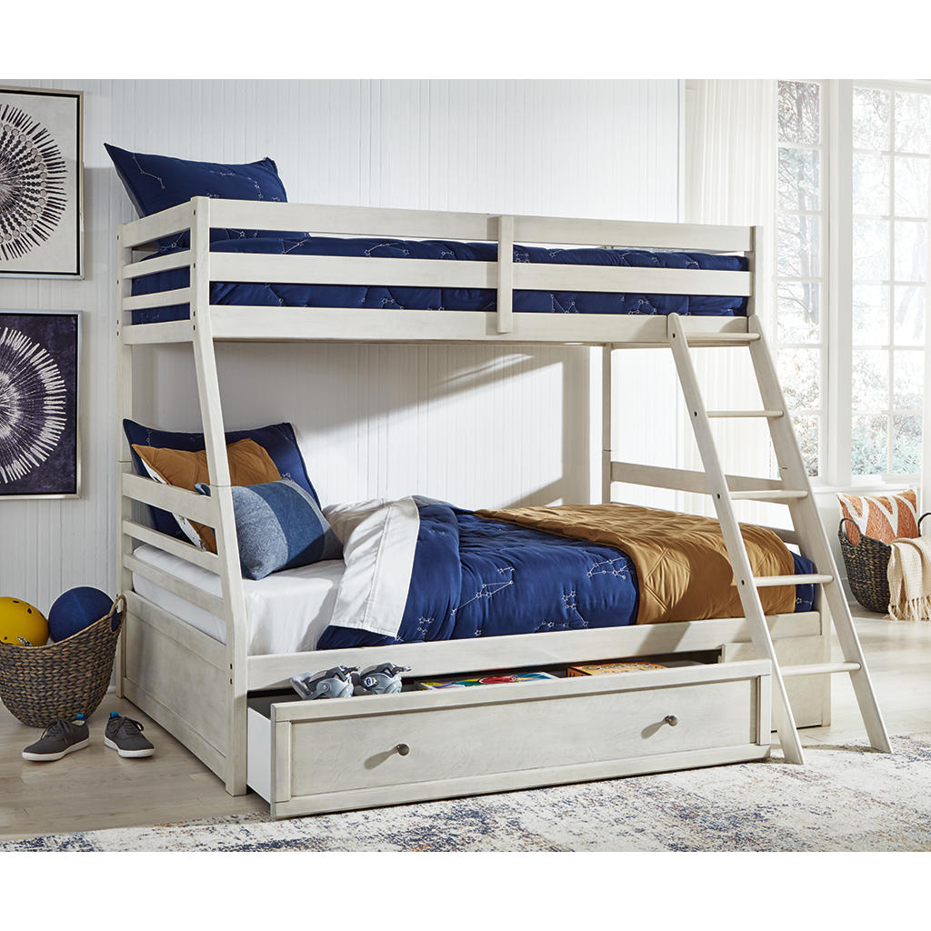 Robbinsdale Twin over Full with Storage and Mattresses Signature Design by Ashley® Uncategorized