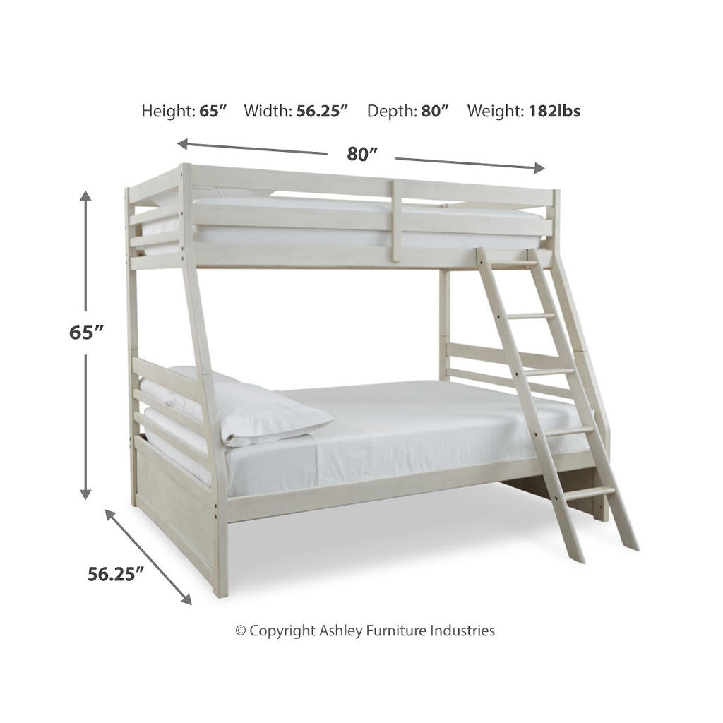 Robbinsdale Twin over Full Bunk Bed and Mattresses Signature Design by Ashley® Uncategorized