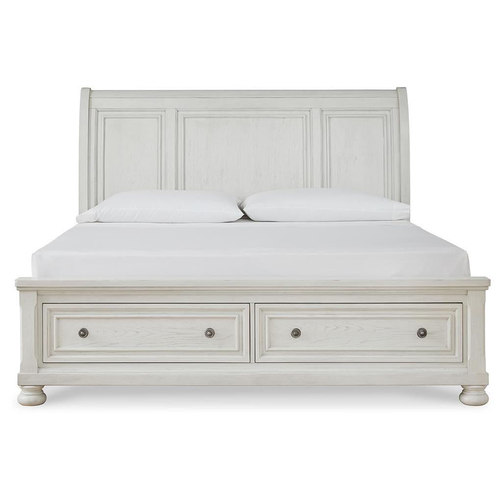 Robbinsdale California King Sleigh Storage Bed Signature Design by Ashley® Bedroom