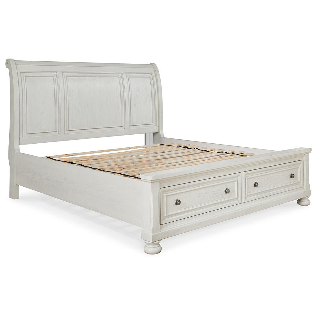 Robbinsdale Queen Sleigh Bed with Storage Signature Design by Ashley® Bedroom