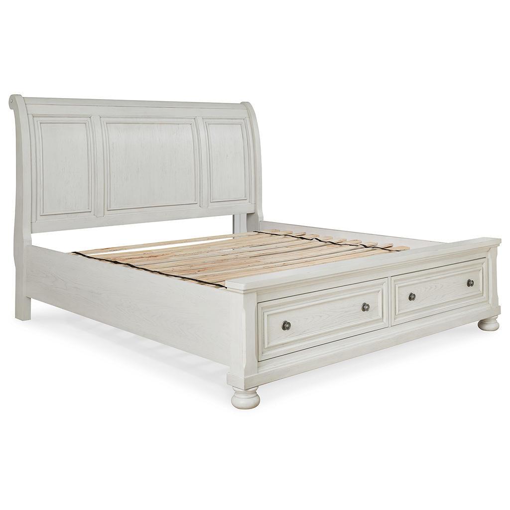 Robbinsdale California King Sleigh Storage Bed Signature Design by Ashley® Bedroom