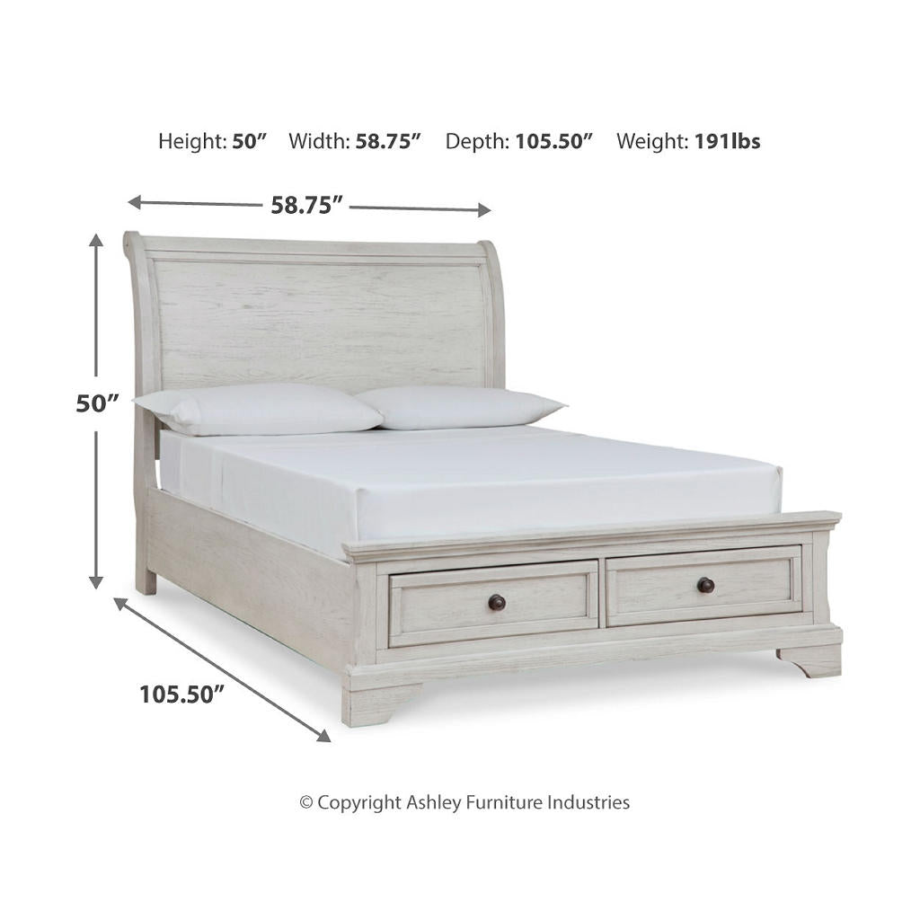 Robbinsdale Full Storage Sleigh Bed, Dresser, Mirror, Chest and Nightstand Signature Design by Ashley® Uncategorized