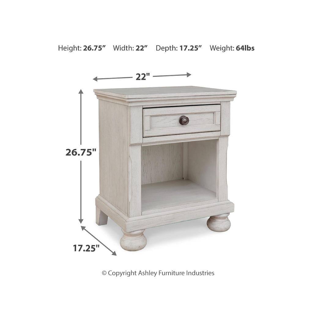 Robbinsdale Twin Storage Bed, Dresser, Mirror and Nightstand Signature Design by Ashley® Uncategorized