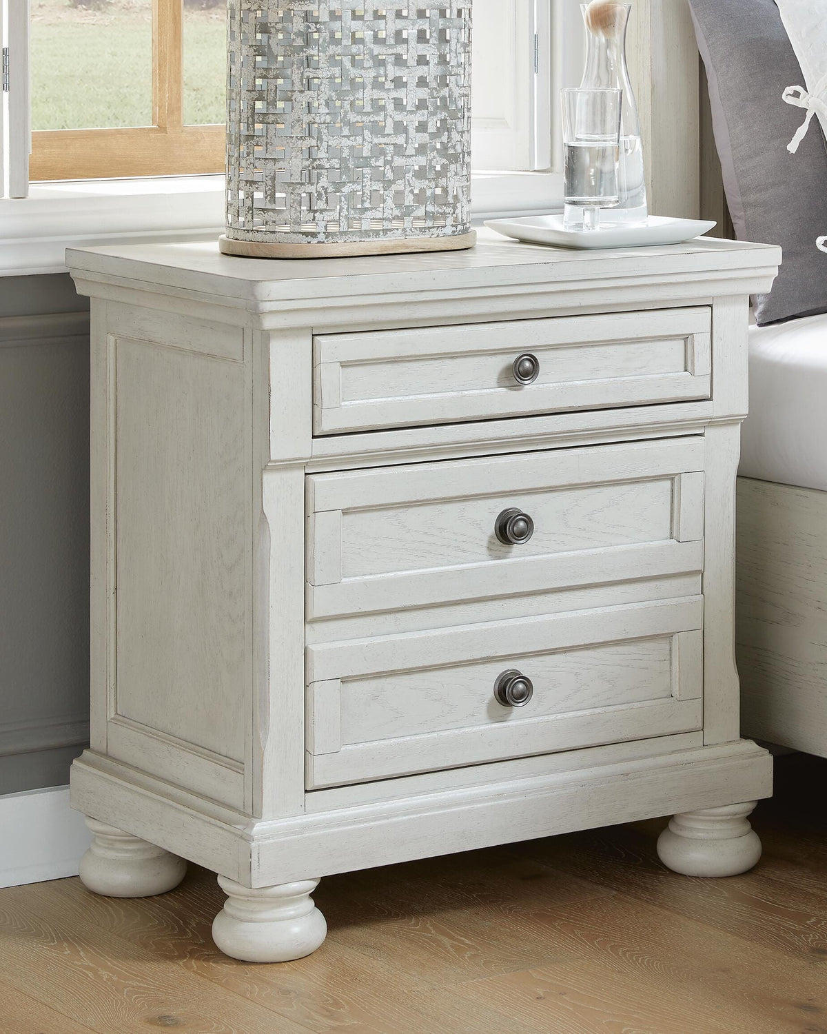 Robbinsdale Full Sleigh Storage Bed, Chest and Nightstand Signature Design by Ashley® Bedroom