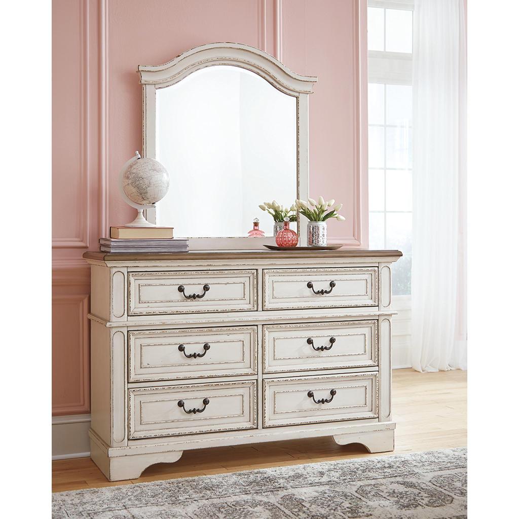 Realyn Dresser and Mirror Set — 6 Drawers Signature Design by Ashley® Bedroom
