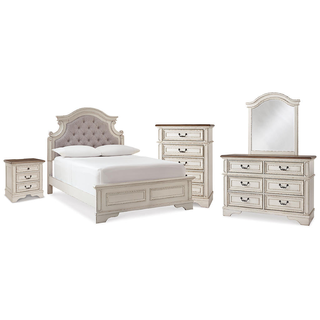 Realyn Full Panel Bed, Dresser, Mirror, Chest and Nightstand Signature Design by Ashley® Uncategorized