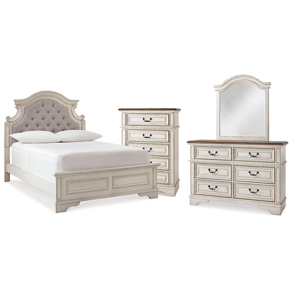 Realyn Full Panel Bed, Dresser, Mirror and Chest Signature Design by Ashley® Uncategorized