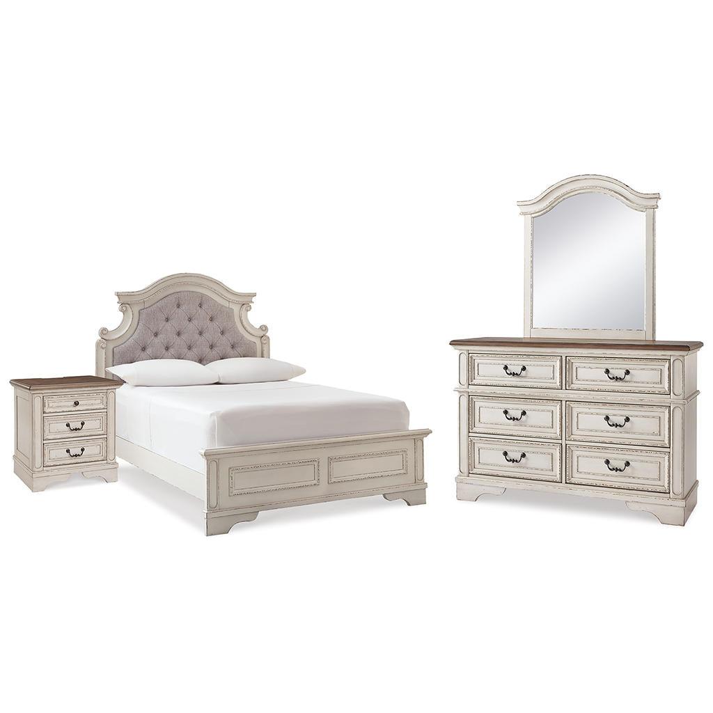 Realyn Full Panel Bed, Dresser, Mirror and Nightstand (B40) Signature Design by Ashley® Uncategorized