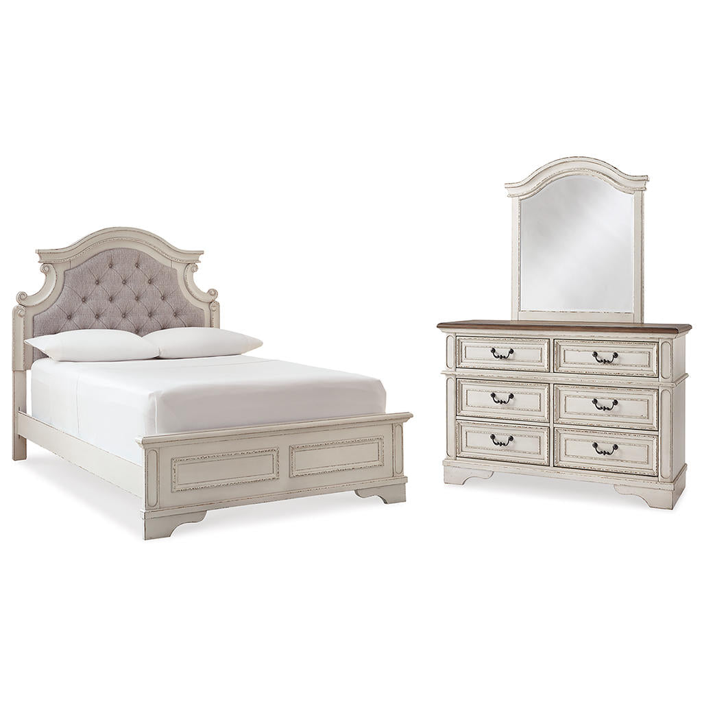 Realyn Full Panel Bed, Dresser and Mirror Signature Design by Ashley® Uncategorized