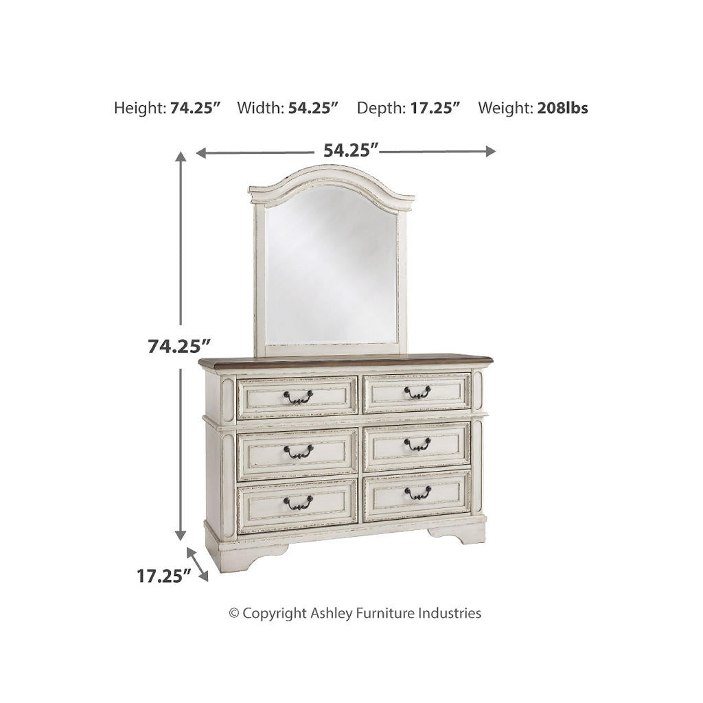 Realyn Full Panel Bed, Dresser, Mirror and Chest Signature Design by Ashley® Uncategorized