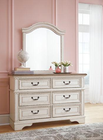 Realyn Dresser and Mirror Set — 6 Drawers Signature Design by Ashley® Bedroom