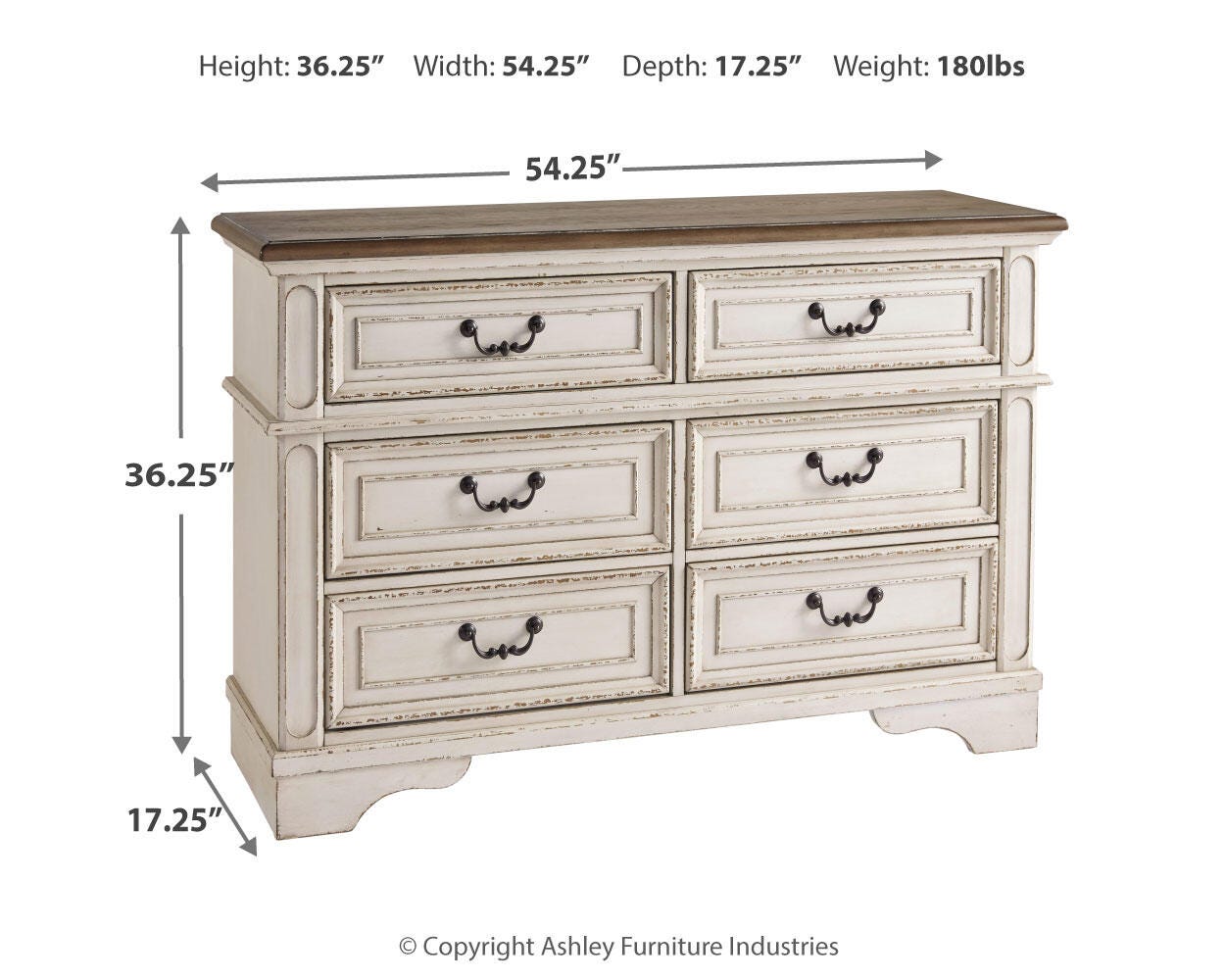 Realyn Twin Storage Daybed, Dresser and Nightstand