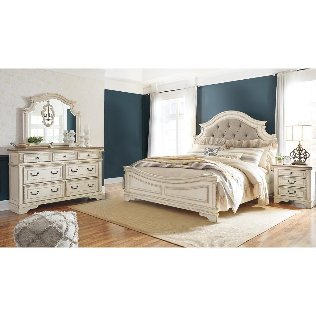Realyn Dresser and Mirror Set — 7 Drawers Signature Design by Ashley® Bedroom