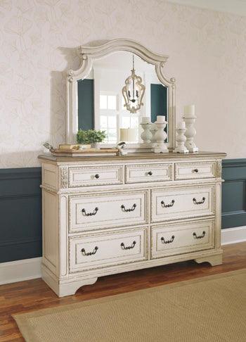 Realyn Dresser and Mirror Set — 7 Drawers Signature Design by Ashley® Bedroom
