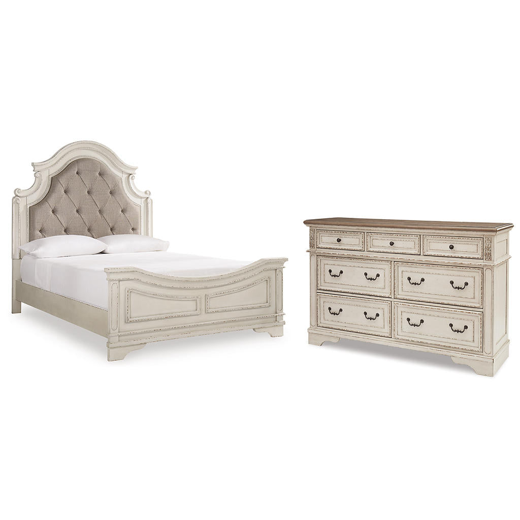 Realyn Queen Panel Bed and Dresser Signature Design by Ashley® Uncategorized