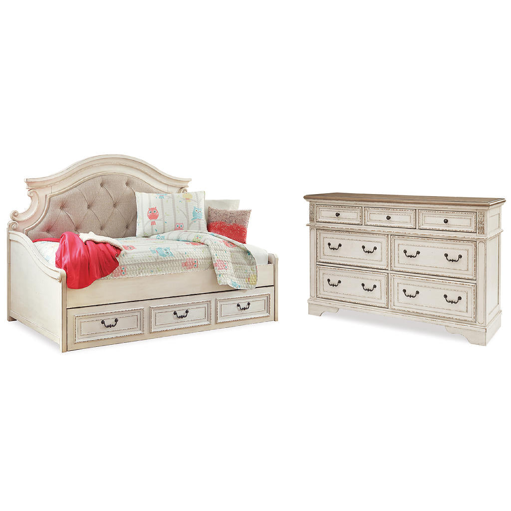 Realyn Twin Storage Day Bed and Dresser Signature Design by Ashley® Uncategorized